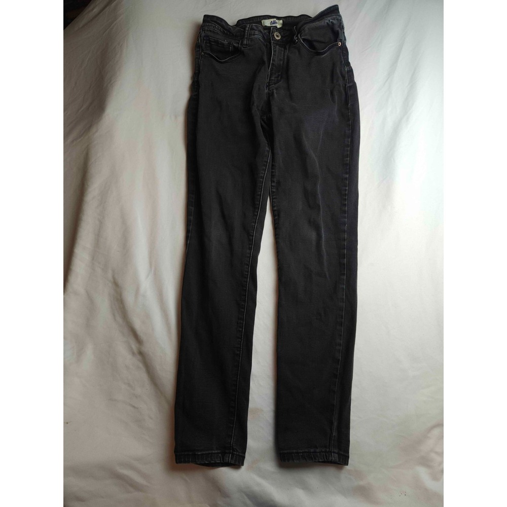 California Vintage Jeans Womens 9 Black Denim Grunge Streetwear Alternative Y2K